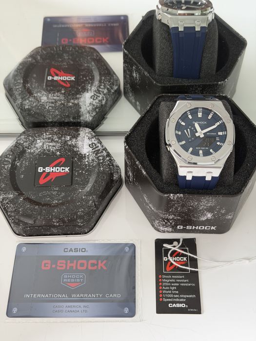 Casio G-Shock CasiOak Custom blue