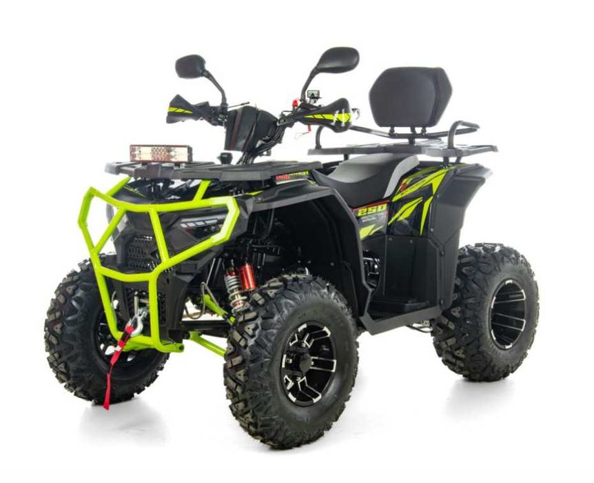 ATV XTR Pro Farmer X1 019, roti 10 inch, 250cc, 1+1 viteze,negru/verde