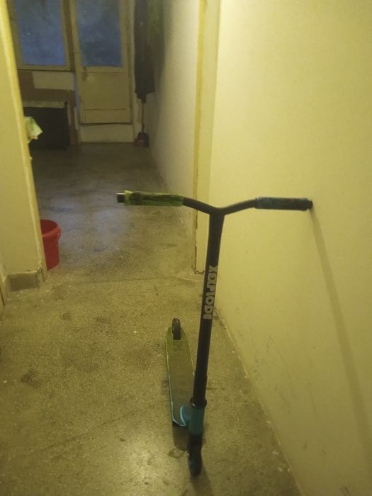 Vând trotineta de scheme xexplode albastru verde edition