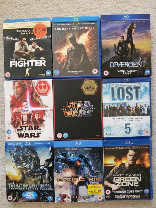 Оригинални  DVD  на Английски език от лична колекция