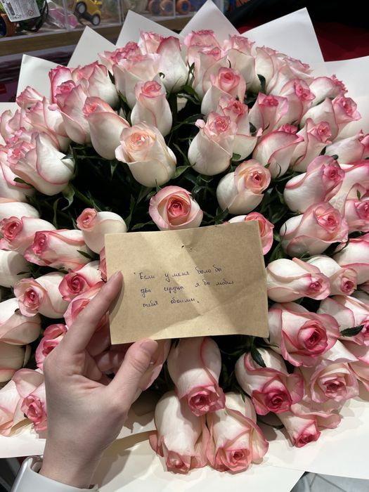 Цветы,шымкент,101роза,метровой