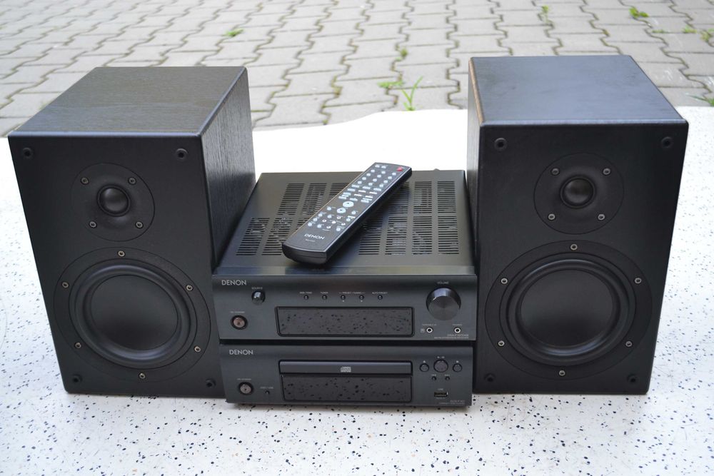 Minisistem Denon F 107 cu Boxe Denon si Telecomanda originala