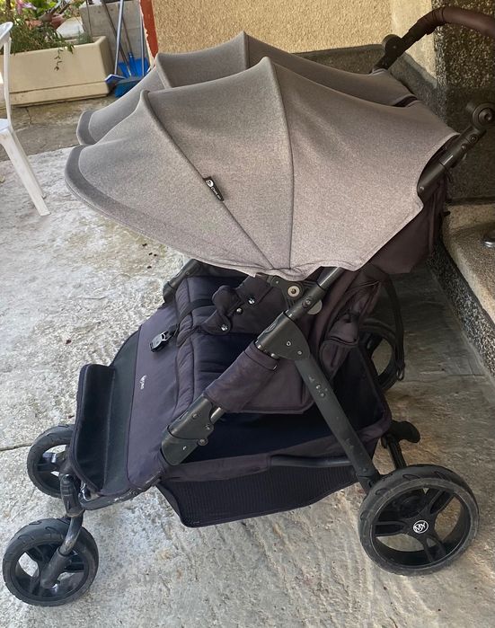 Двойна количка My child easy twin еквивалент на Baby monster по размер