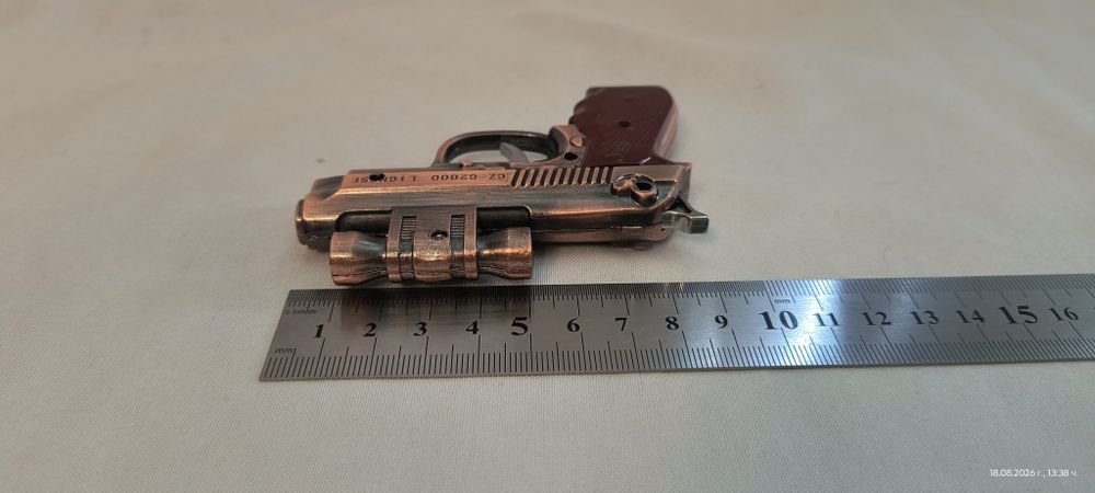 Метална запалка пистолет Beretta 92