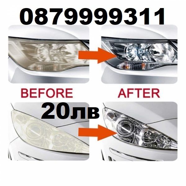 Комплект за възстановяване на фарове – VISBELLA ВИСБЕЛА полиране на фа