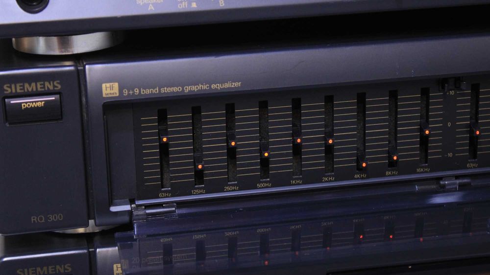 Linie audio Siemens,Amp,Cd,EQ,Tuner,2x40W.
