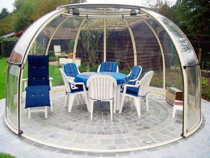 Беседка из поликарбоната своими руками Беседка из поликарбоната своими руками