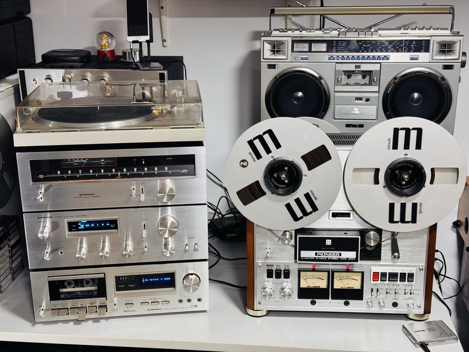 Linie PIONEER BLUE - amplificator,tuner,deck ,pick-up,Magnetofon-10/10