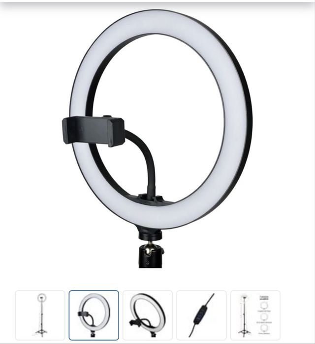 Аксесоар  10 inch  LED ring  ЛАМПА С ТРИПОД