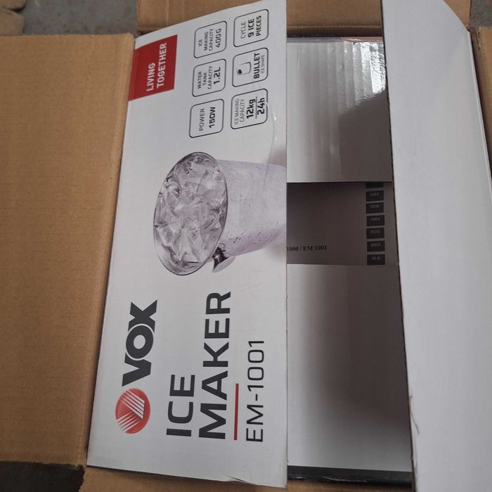 Ледогенератор - чисто нов неизползван с 24м гаранция