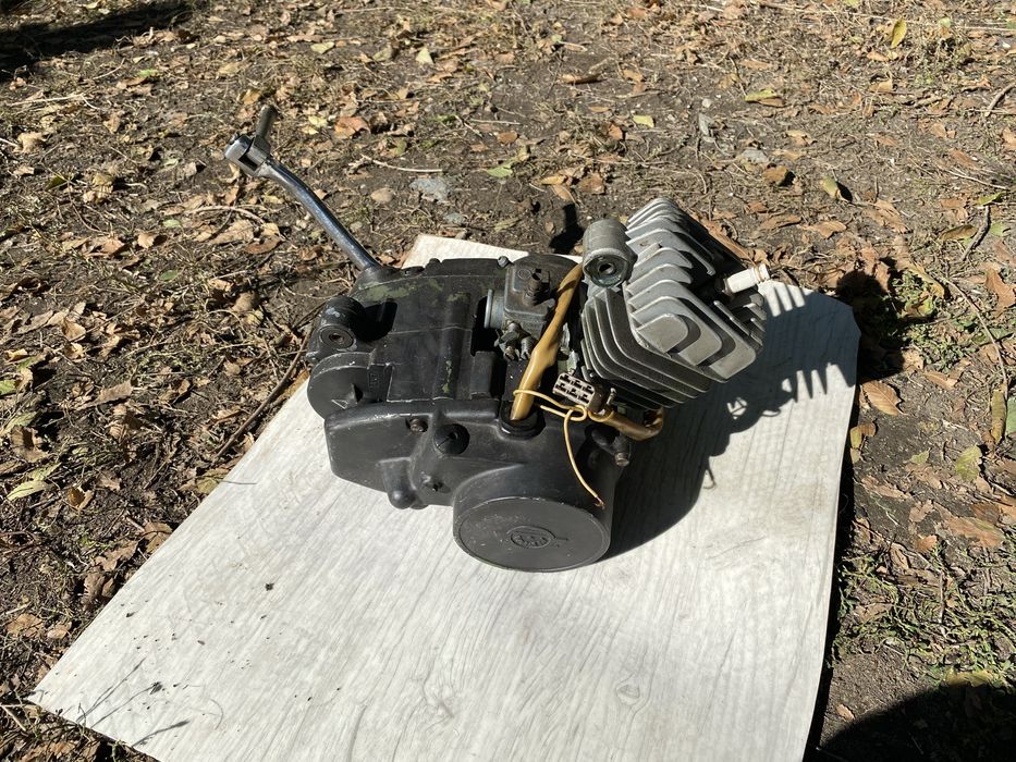 Двигатель мопеда карпаты
