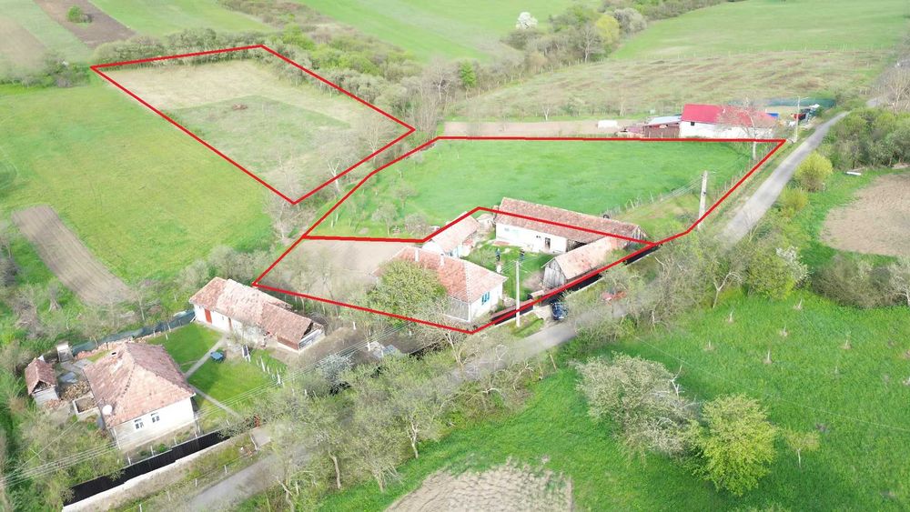 Colț de liniște și tradiție în Sălaj –teren generos + casă bătrânească