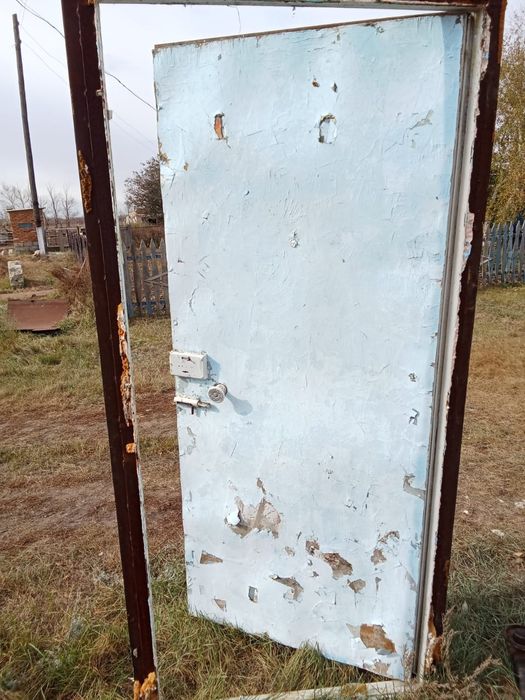 Железная входная дверь