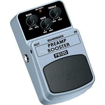 Pedala chitara Behringer PB100 Preamp Booster - GARANTIE 1 AN!