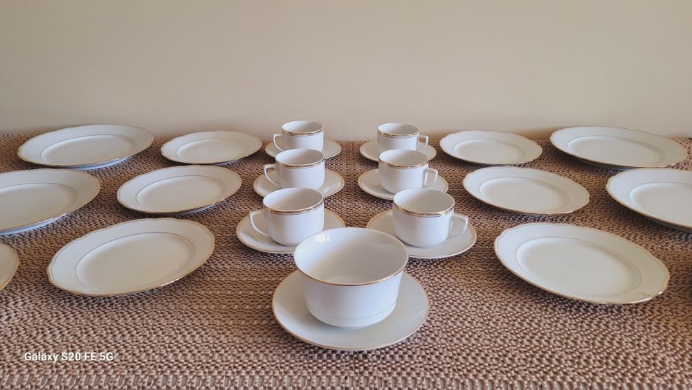 Декоротивен винтидж порцеланов сет за хранене Winterling Bavaria