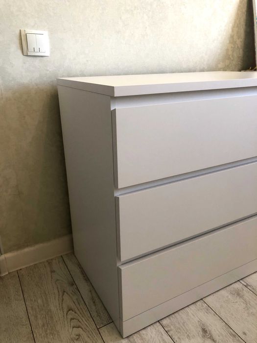 Комод IKEA MALM 80×48×78 см — белый