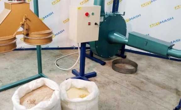 Moara cu aspiratie si ciclon PPZ-11, Artmash Ucraina, 1000-1500 kg/oră