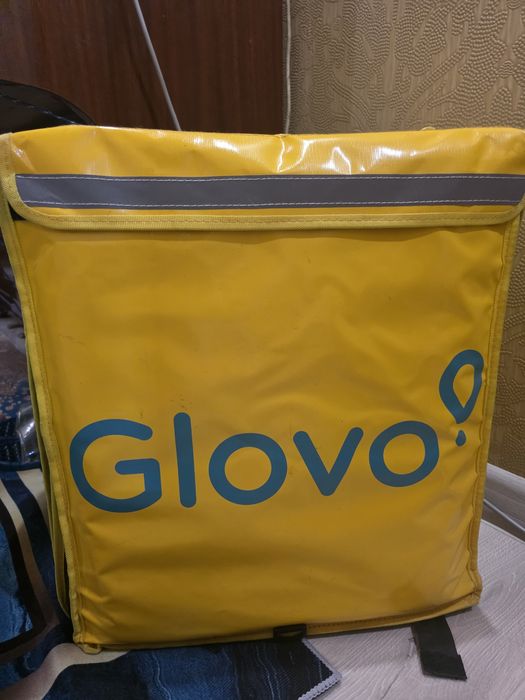 Glovo рюкзак для доставки б/у