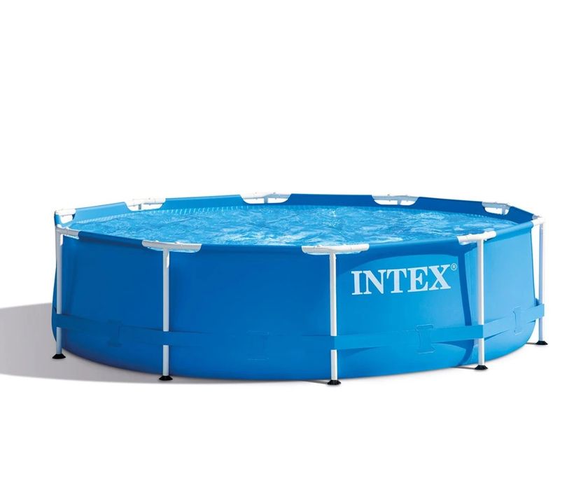 Сглобяем басейн INTEX Metal Frame с филтърна помпа, 305 х 76 см.