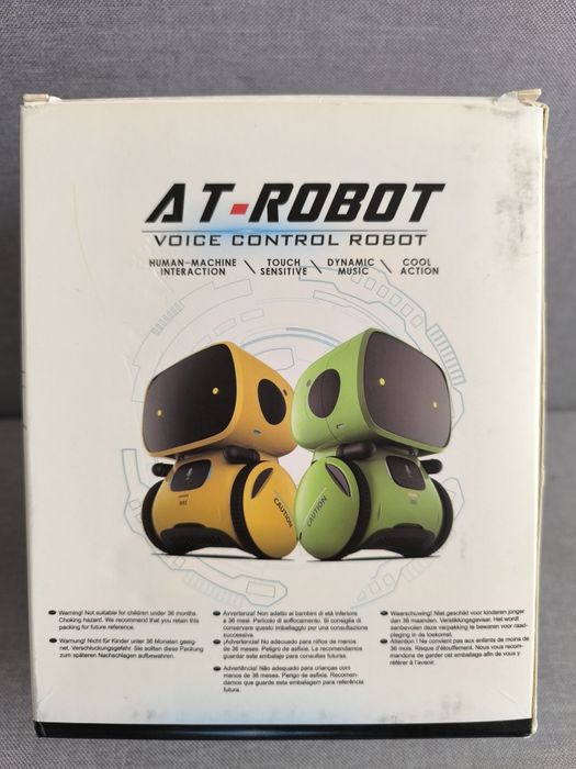 Robot inteligent Mappy AT Robot interactiv, Galben