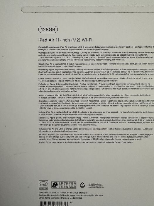 Ipad air 11” 2024+ PencilPro