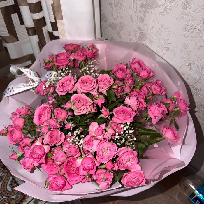 Кустовые розы в хор сост