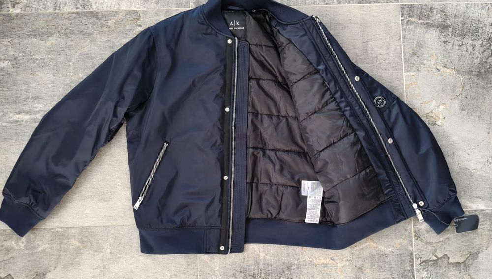 Geaca barbati Armani Exchange bleumarin