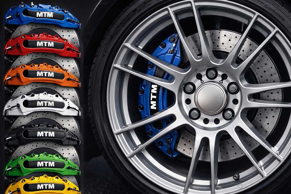 Капаци за спирачни апарати MTM AUDI 4 бр в 7 различни цвята