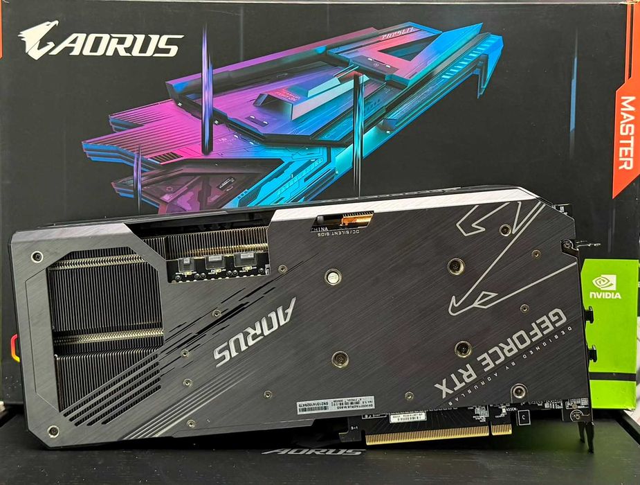 Placa video GIGABYTE AORUS GeForce RTX 3070 Ti MASTER LHR 8GB GDDR6X 256-bit