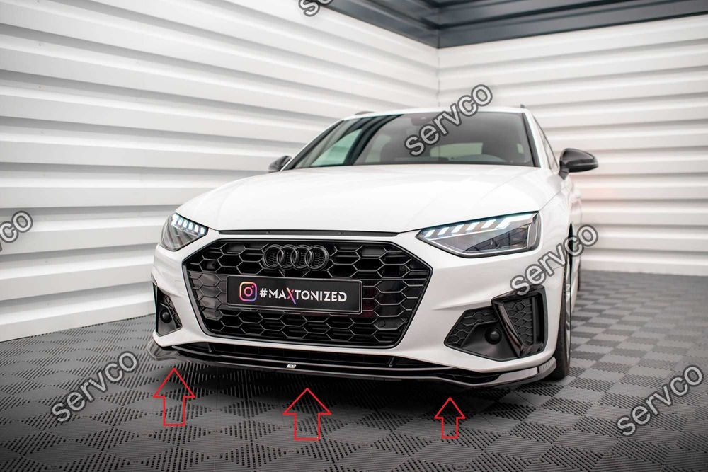 Pachet Body kit tuning Audi A4 S-Line B9 2019- v2 - Maxton Design