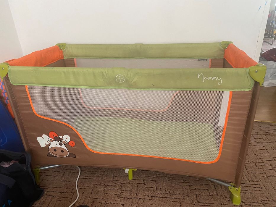 Patut pliabil textil 120x60 cm
