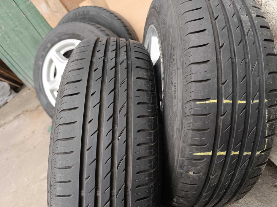 Лети джанти BBS с гуми 15"  7 j*115 vw mercedes