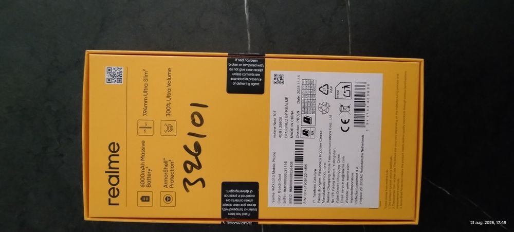 Telefon RealMe Note 70T