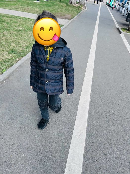 Geaca baieti, 5/6,5 ani 5 ani / 104-110 cm • Foarte bună • Lemon