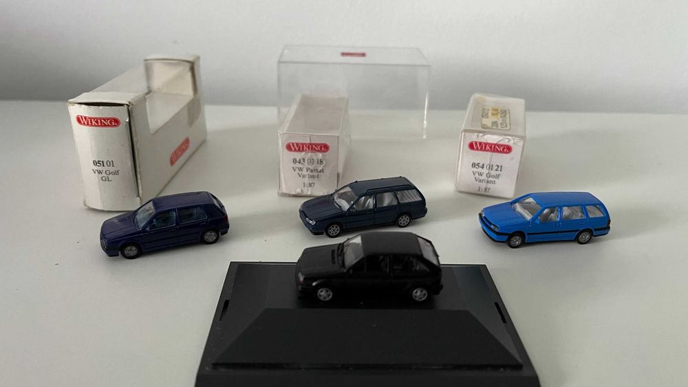 Colectie machete Volkswagen - VW -  Wiking Herpa 1:87