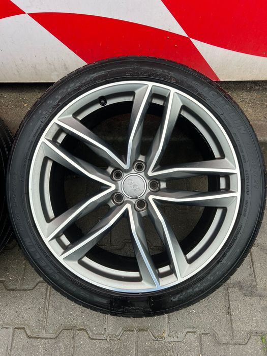 Jante originale din Titan Audi A5 A6,A7,A8-Anvelope  vara Michelin 255/40/20 ca noi!