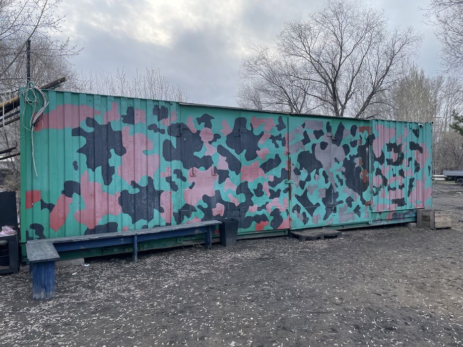 Контейнер, павильон 3,5/10м