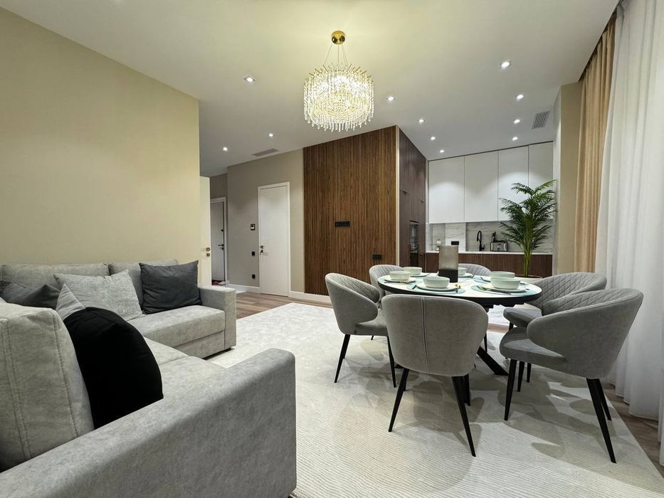 Сдается 3х ком квартира, ЖК Mirabad Avenue, ор-р: Госпитальный, 87м²