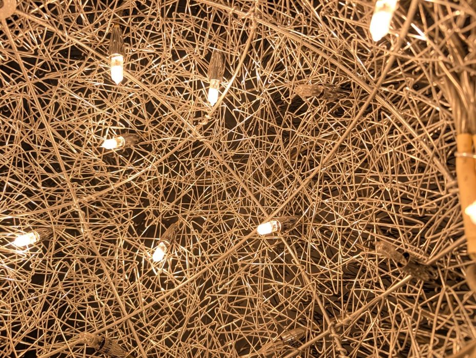 Lampa de podea sfera sarma