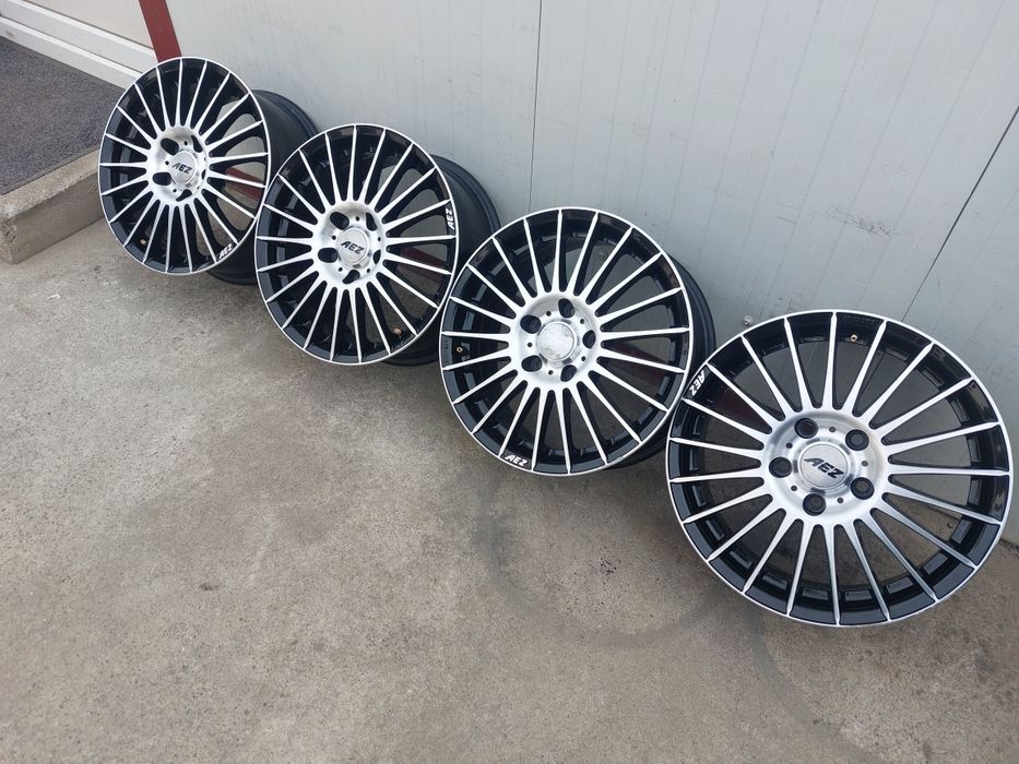 Jante aluminiu r16 / Vw Audi Skoda Seat Mercedes MG / 5x112 / model BICOLOR