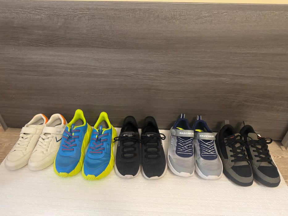 Adidasi incaltaminte copii (baieti) Skechers (3 perechi) Geox (2 perechi) numarul 35