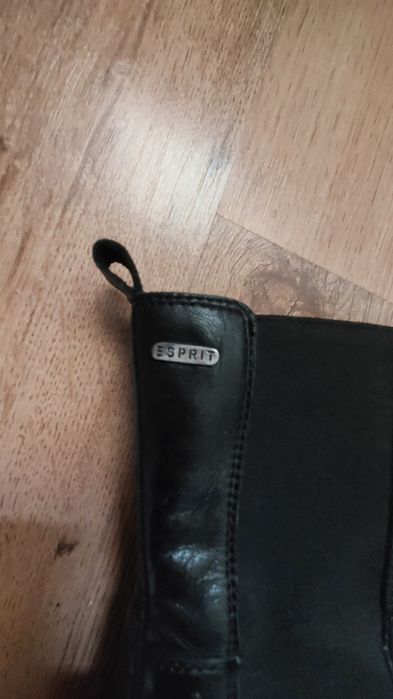 Cizme de iarna din piele naturala (Esprit)