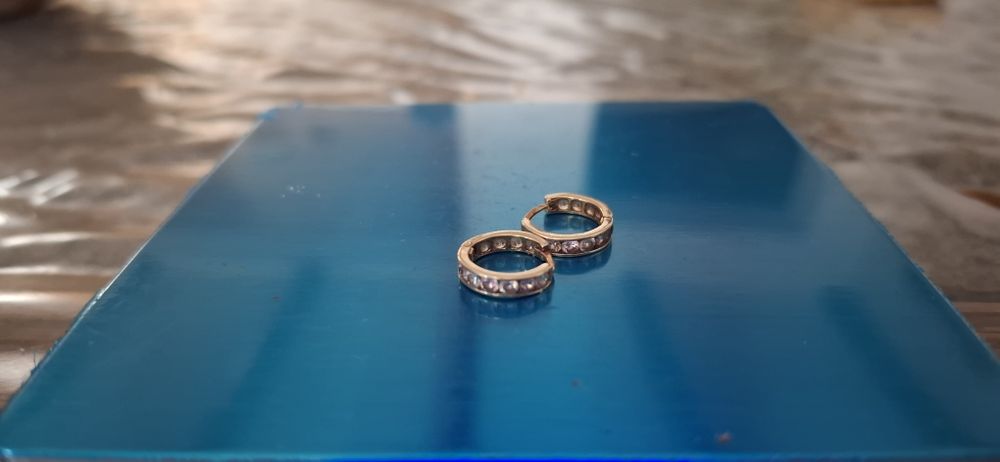 Cercei din aur (copii) 1.8