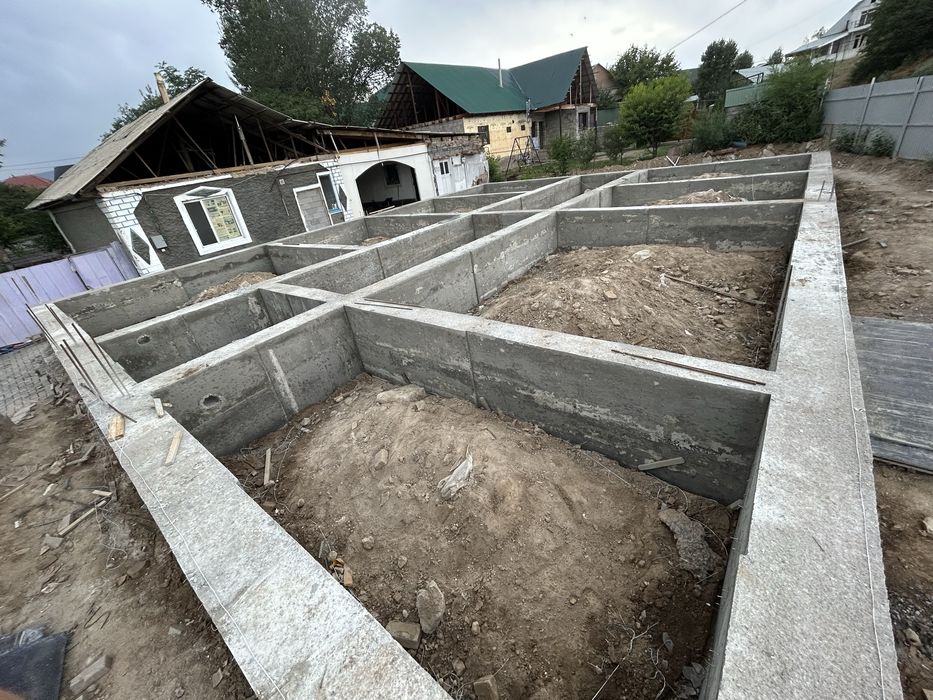 Заливка Фундамент