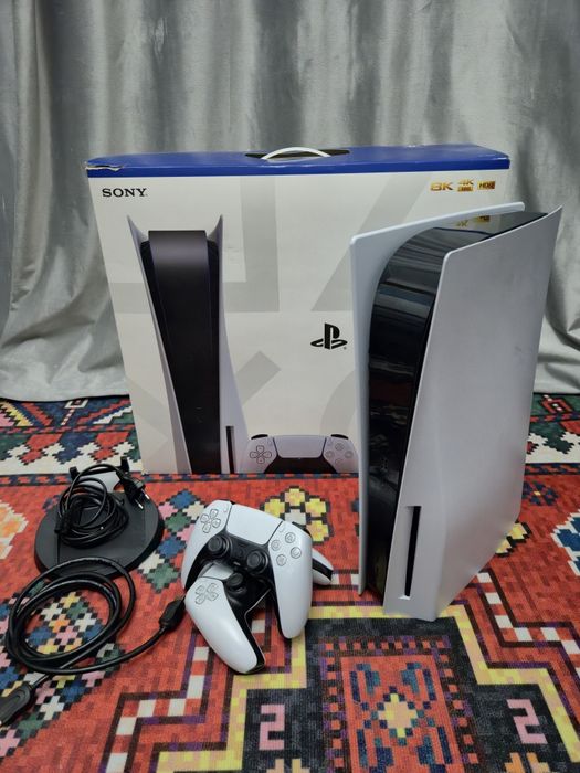 Playstation 5 с играми и 2 джойстика ; полный комплект Пс5 ; Ps5