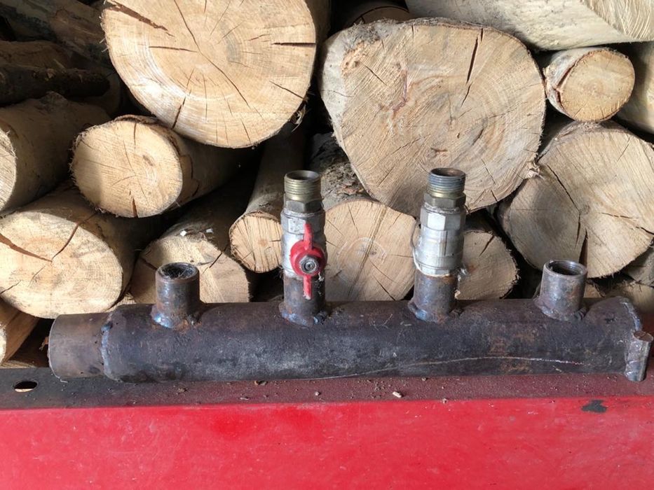 Elementi centrala pe lemne Viadrus + accesorii