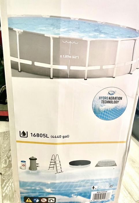 Piscina cadru metalic 460 X 122