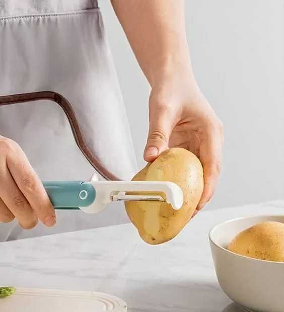Овощечистка Xiaomi Jordan&Judy melon and fruit Peeler Blue H0233