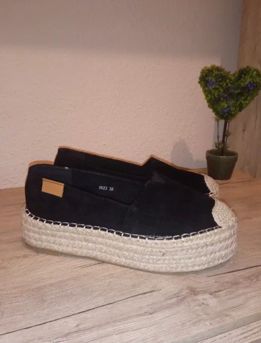Espadrile cu platforma dama