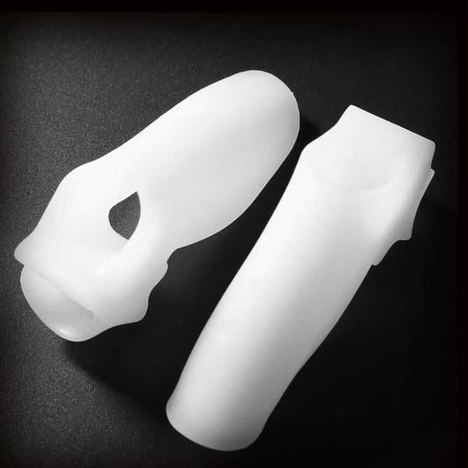 Силиконов Разделител За Пръстите На Краката, Бял, 2 Бр.